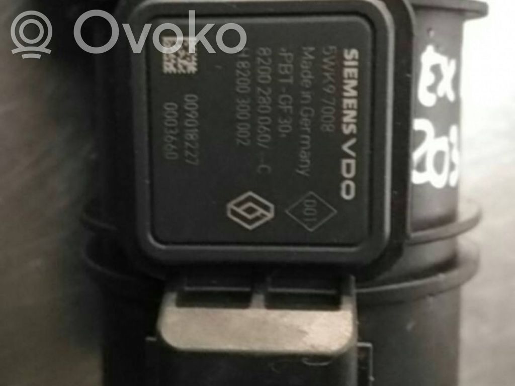 Ilmamassan virtausanturi   8200280060,SIEMENS