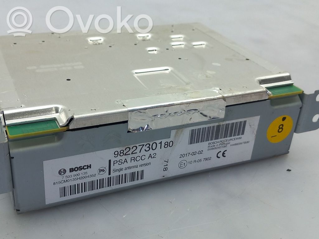 Peugeot 208 I Unità principale autoradio/CD/DVD/GPS