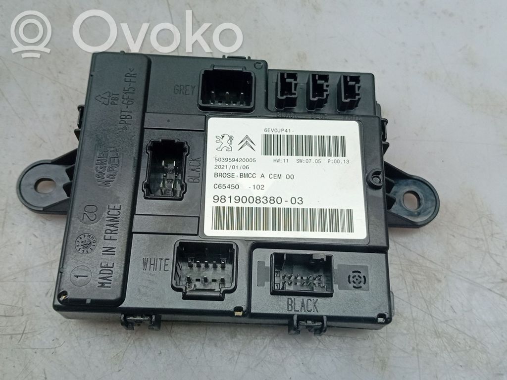 Autres unités de commande / modules   981900838003