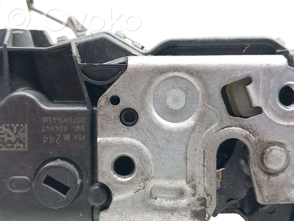Zamek drzwi przednich   PSA,006244