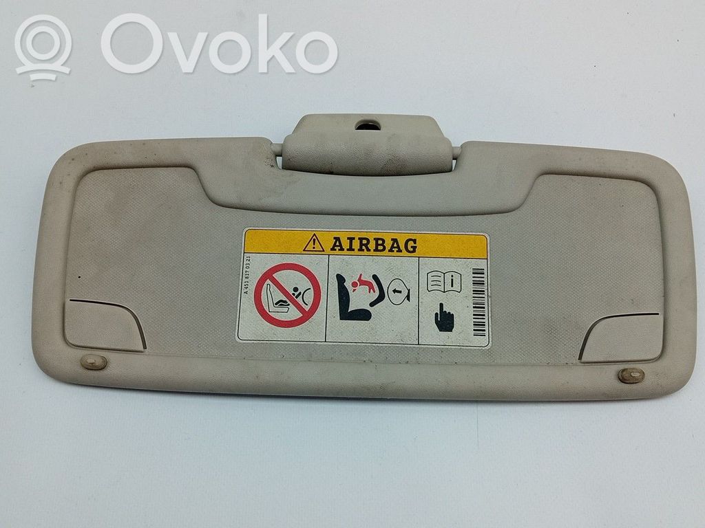 Smart ForTwo II Sun visor 