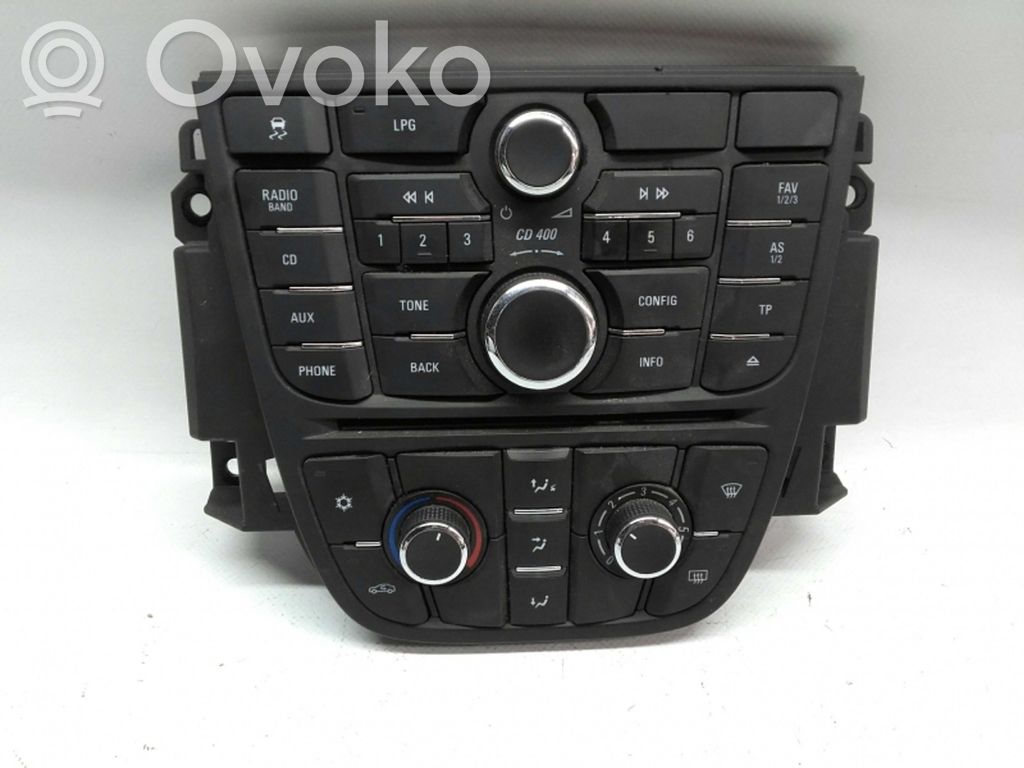 Opel Meriva B Interruttore dell’aria condizionata (A/C) 