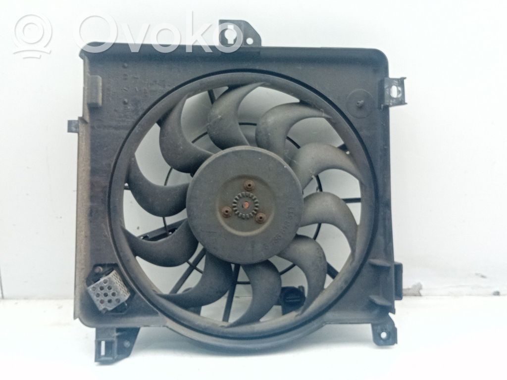 Opel Astra H Ventilateur de refroidissement de radiateur électrique 