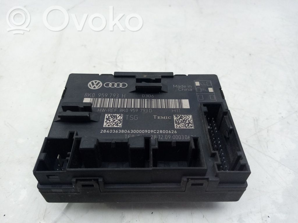 Otras unidades de control/módulos   8K0959793H