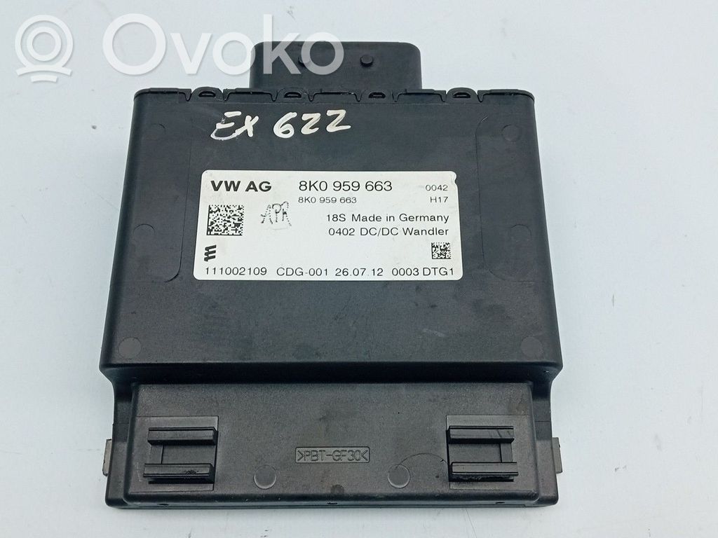 Muut ohjainlaitteet/moduulit   8K0959663