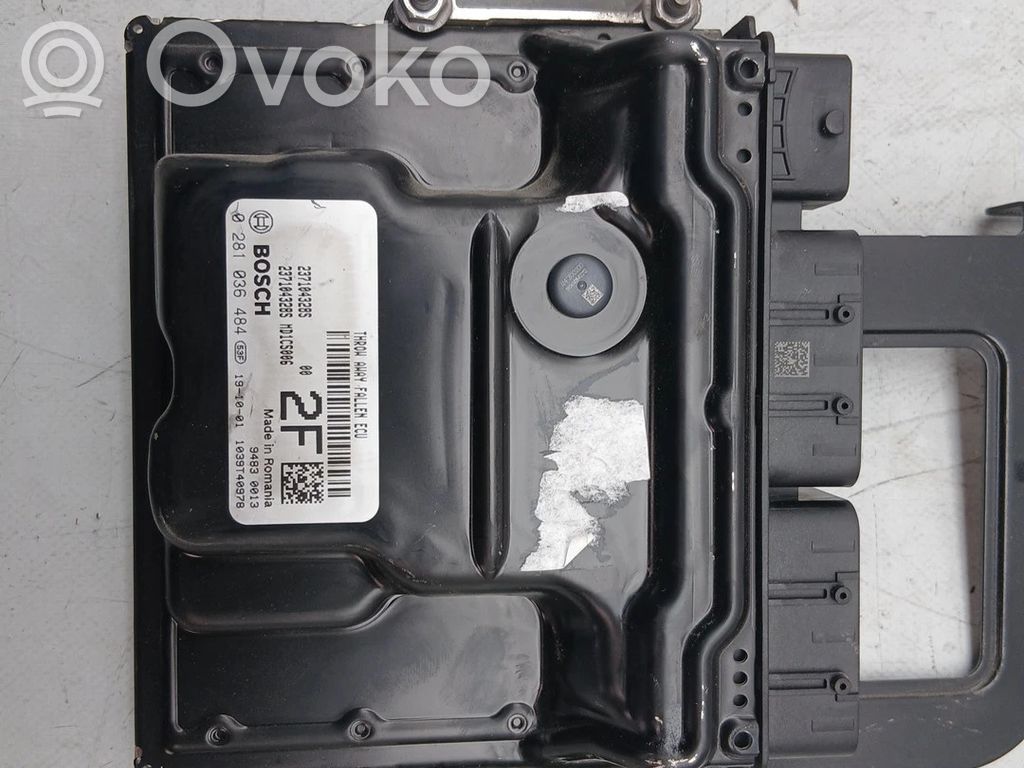 Calculateur moteur ECU   237104328S,0281036484