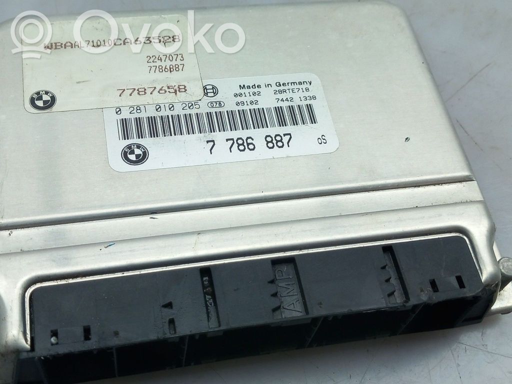 Centralina/modulo del motore   7786887