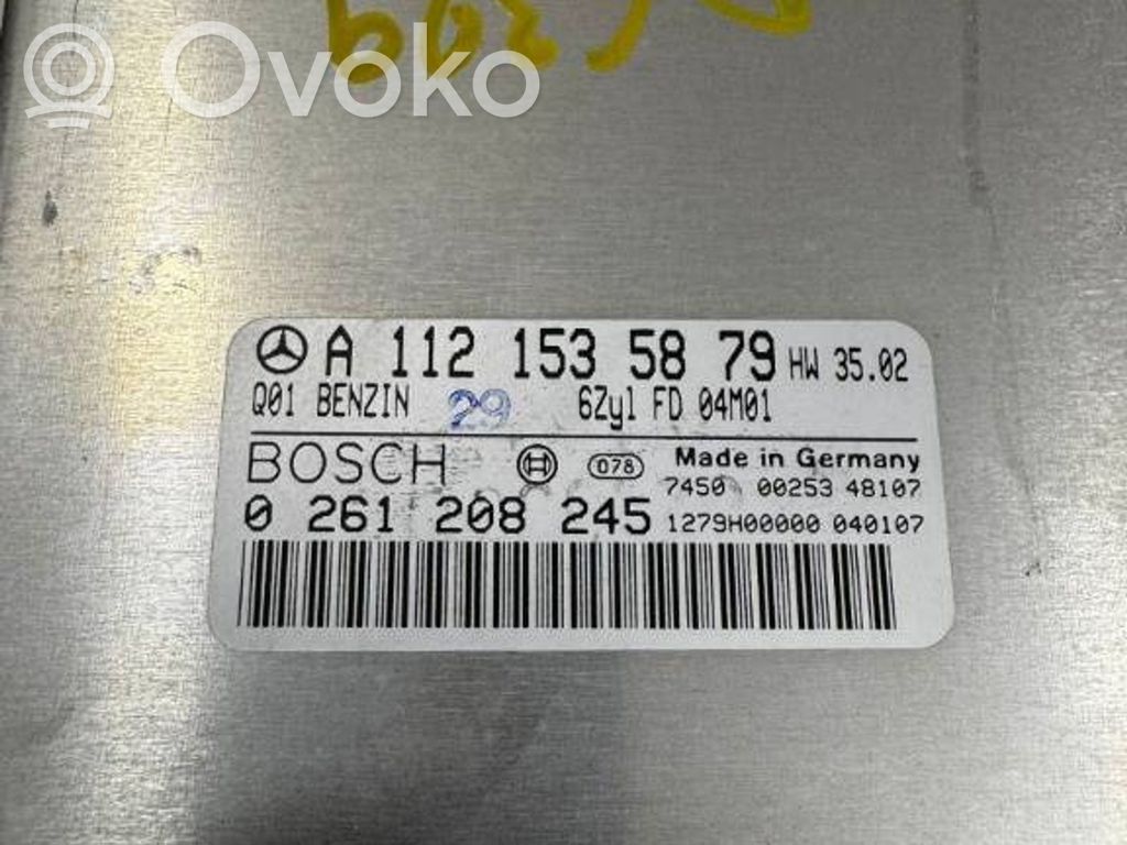 Mercedes-Benz E W211 Engine control unit/module 