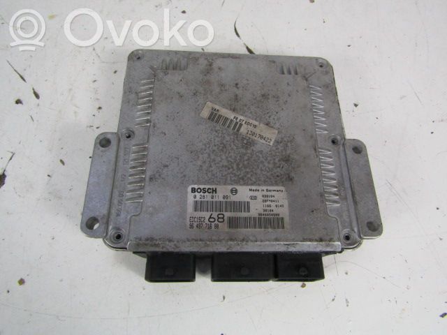 Citroen C5 Unidad de control/módulo ECU del motor 