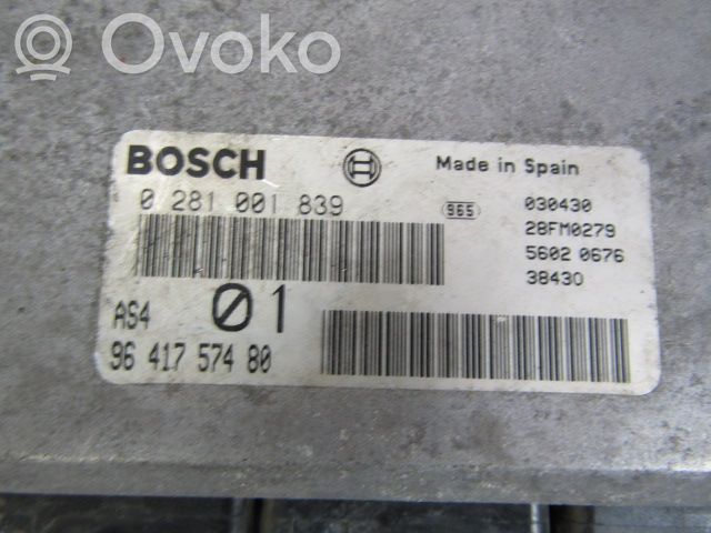 Citroen Saxo Engine control unit/module ECU 