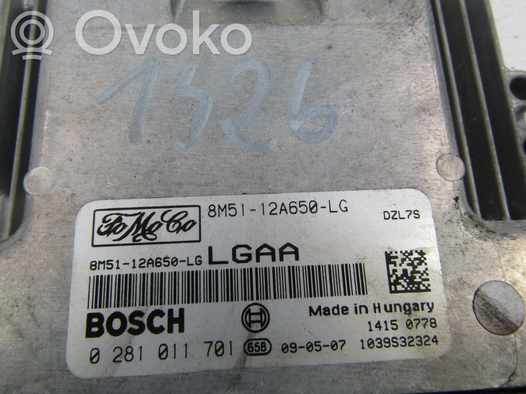 Ford Fusion Engine control unit/module ECU 