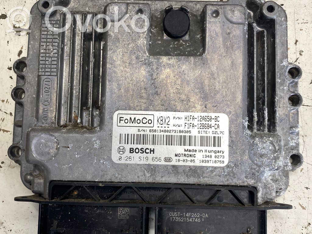 Unidad de control/módulo del motor   F1EA12B684CA,H1FA12A650BC,13480273,0261S19656