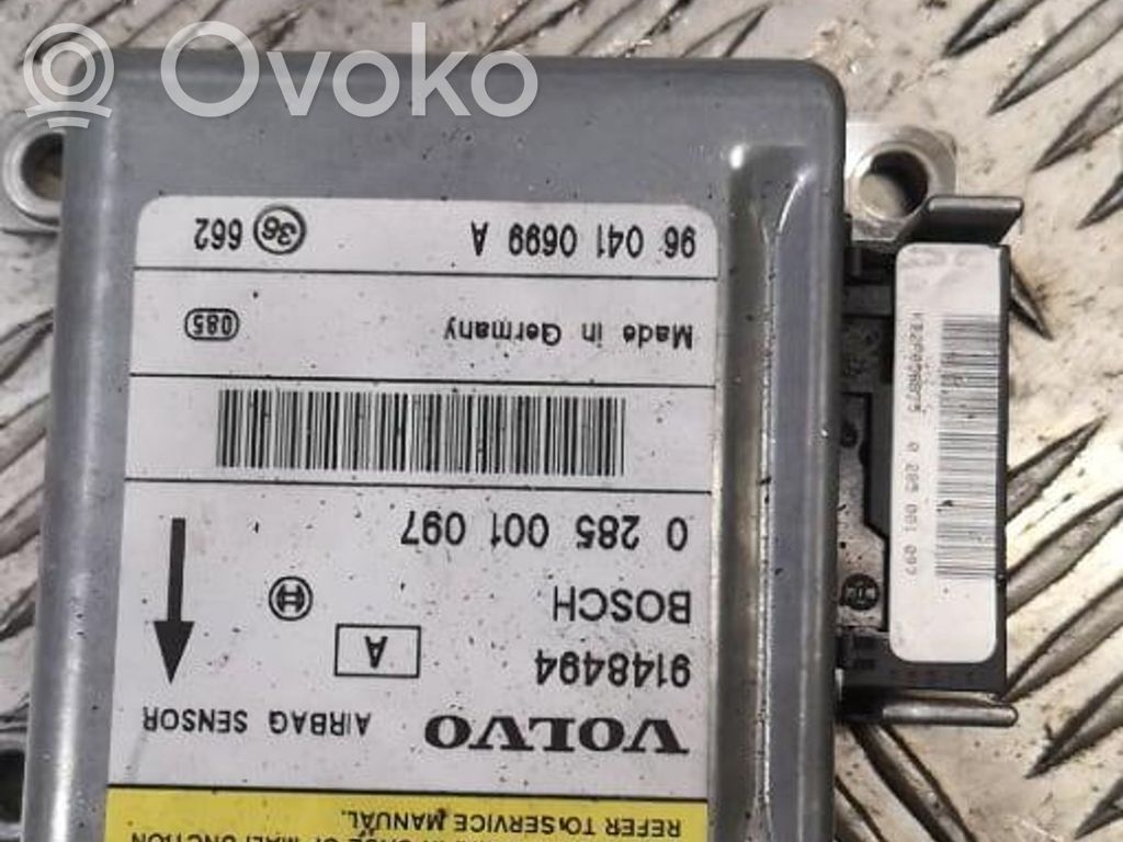 Volvo 850 Airbag control unit/module 