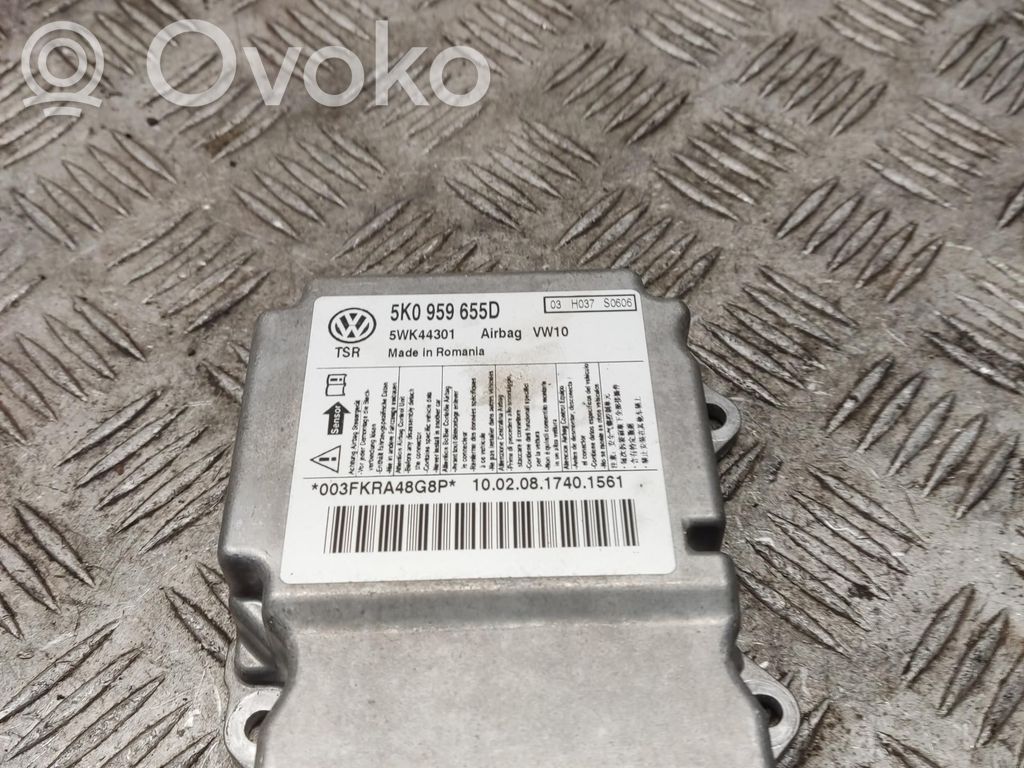 Volkswagen Golf VI Airbag control unit/module 