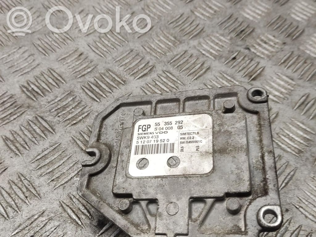 Engine control unit/module   55355292