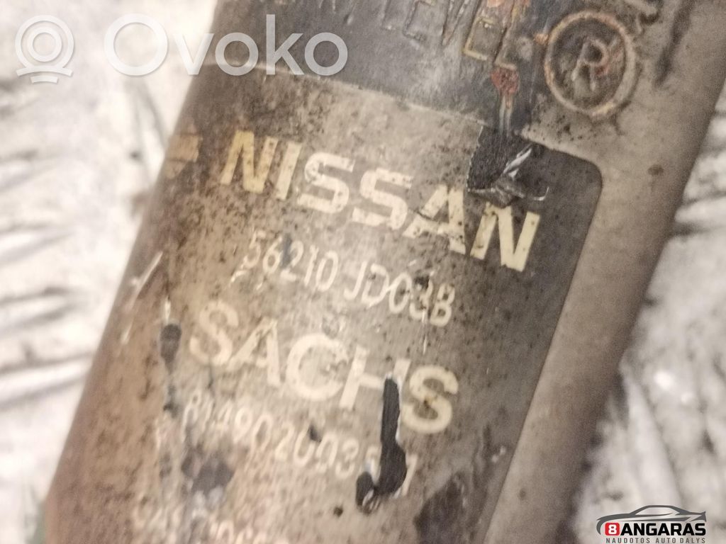 Nissan Qashqai Aizmugurē amortizators 
