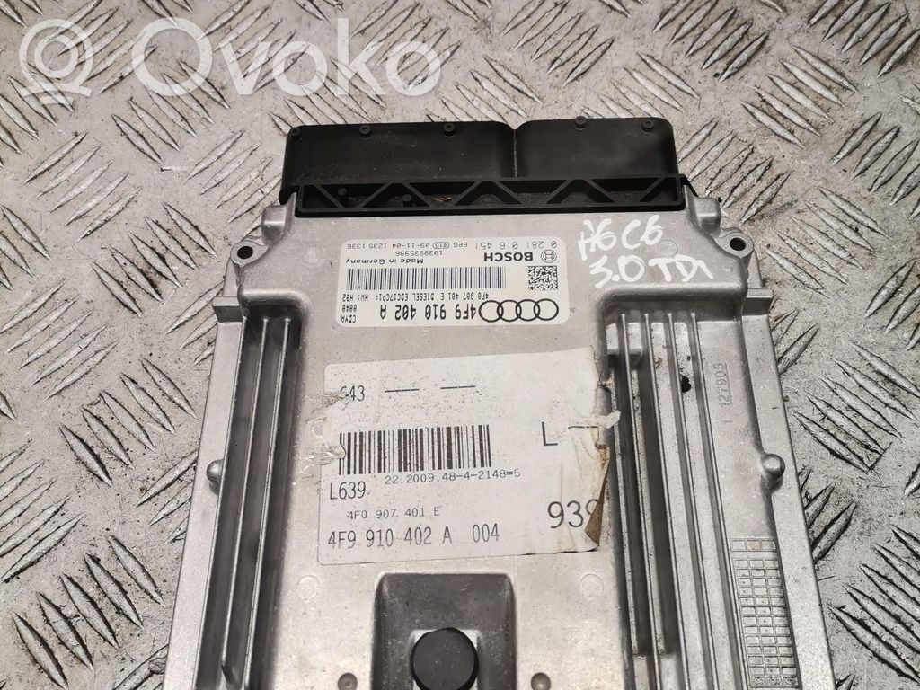Audi A6 S6 C6 4F Engine control unit/module 