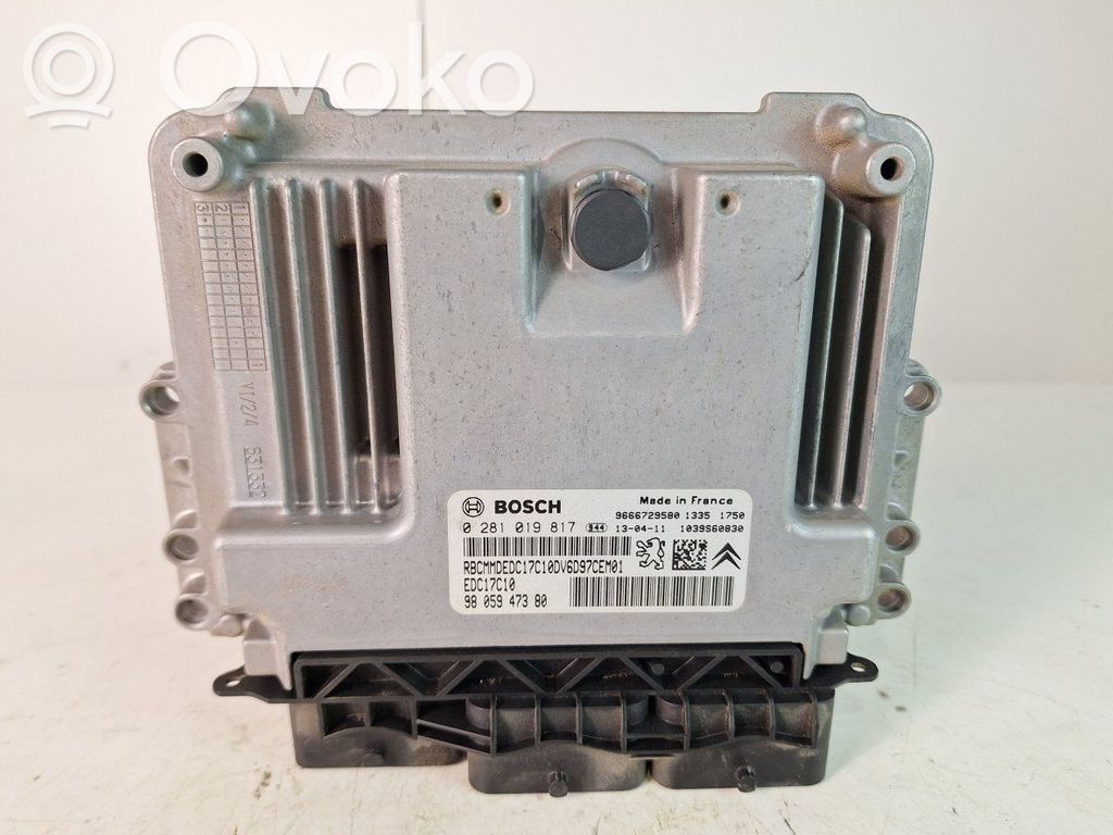Citroen Berlingo Engine control unit/module 