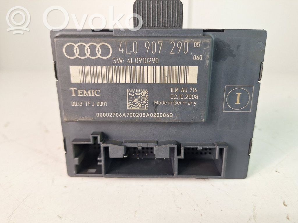 Tailgate/trunk control unit/module   4L0907290,4L0907290
