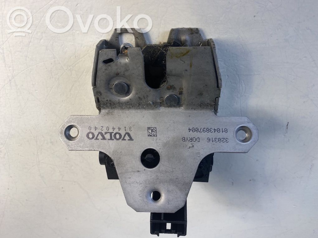 Tailgate/trunk/boot lock/catch/latch   31440240