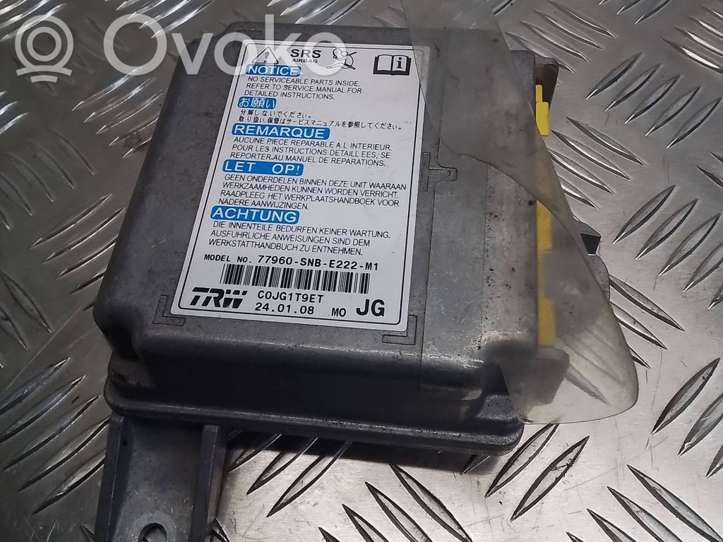 Airbag control unit/module