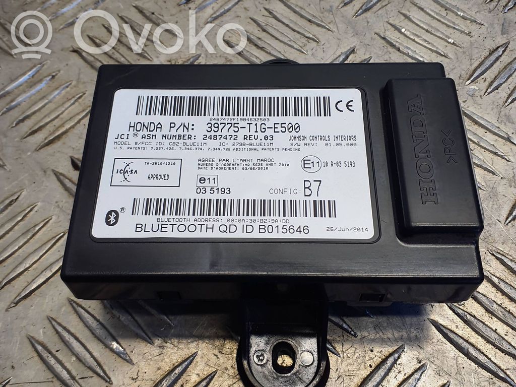 Honda CR-V Bluetooth control unit module 