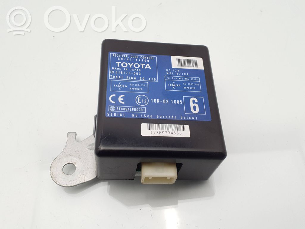 Toyota Prius (XW20) Unitate/modul comandă uși 
