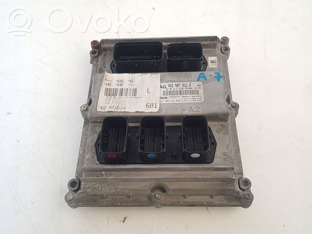 Engine control unit/module   4G2907311G,4G2907311G