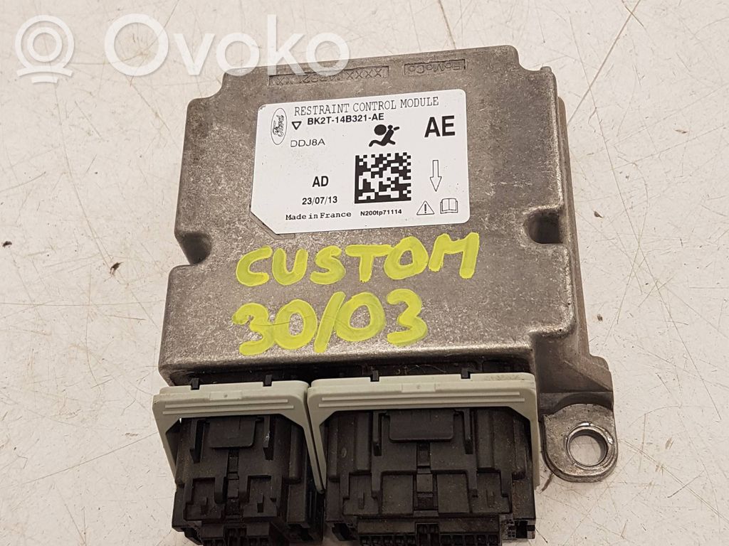 Airbag control unit/module   BK2T14B321AE,N200N71114