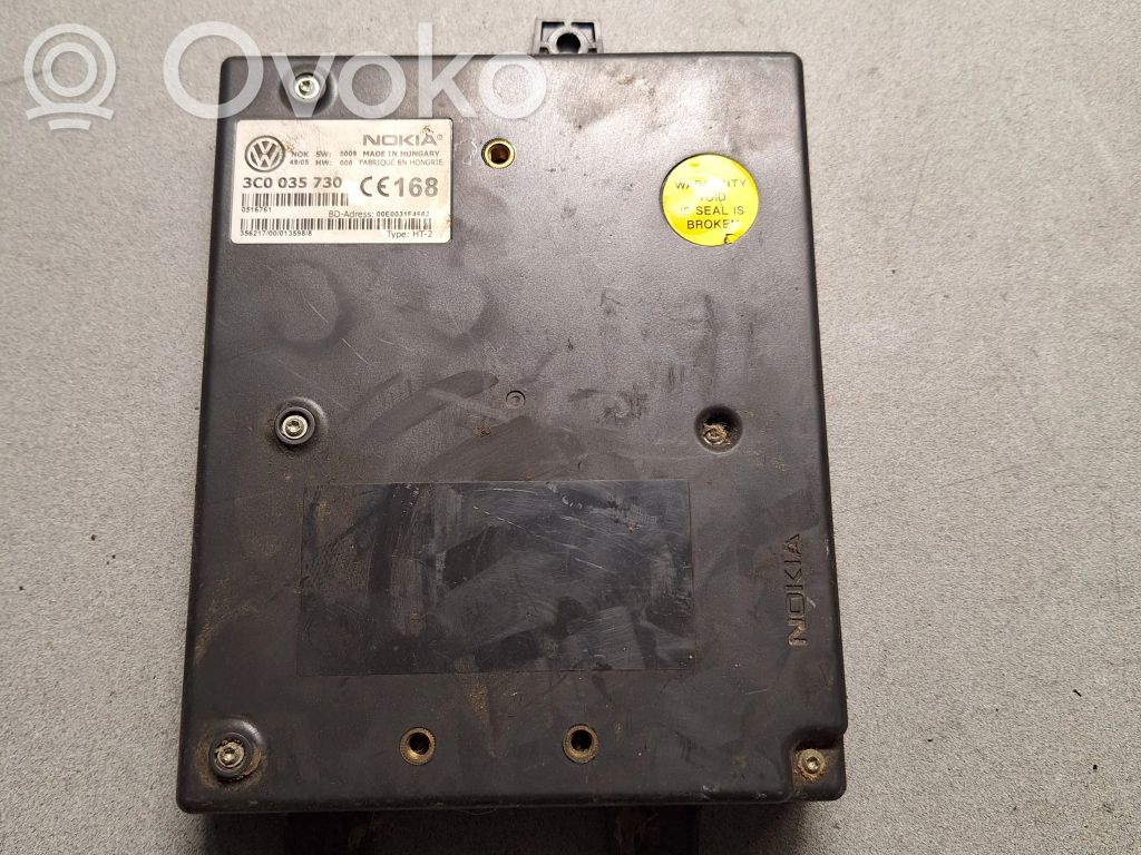 Volkswagen PASSAT B6 Bluetooth control unit module 