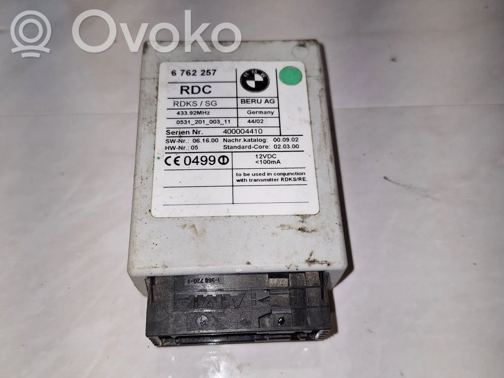 BMW 7 E65 E66 Tire pressure control unit 