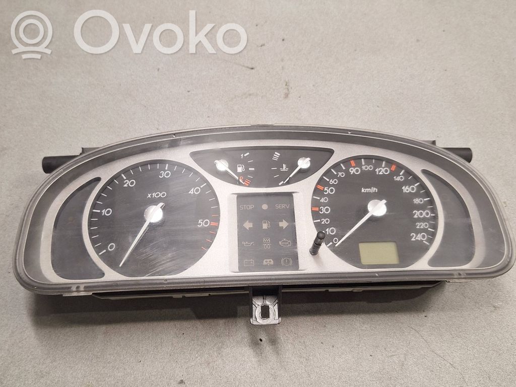 Renault Laguna II Speedometer (instrument cluster) 