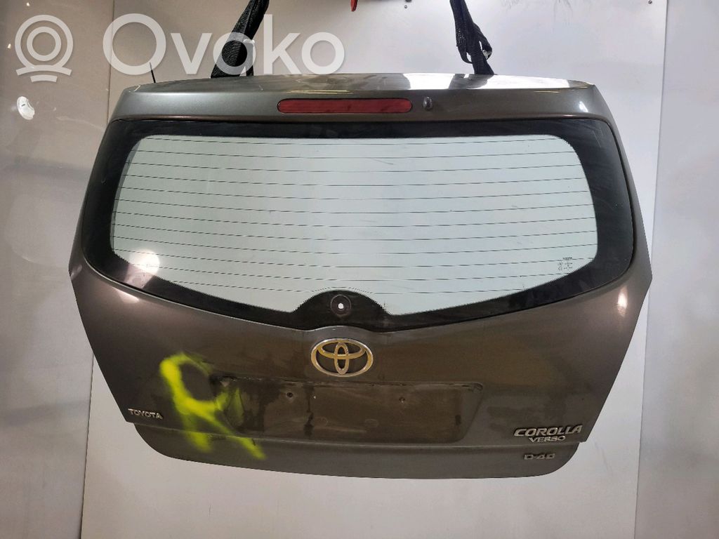 Toyota Corolla Verso E121 Tailgate/trunk/boot lid 