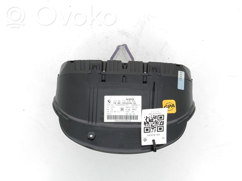 BMW X1 E84 Speedometer (instrument cluster) 