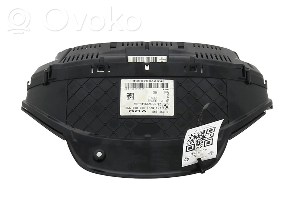 BMW 3 F30 F35 F31 Speedometer (instrument cluster) 