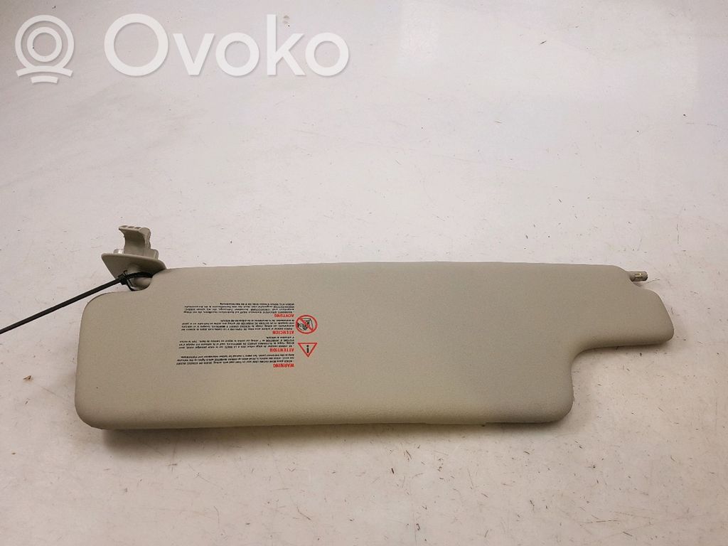 Renault Vel Satis Sun visor 