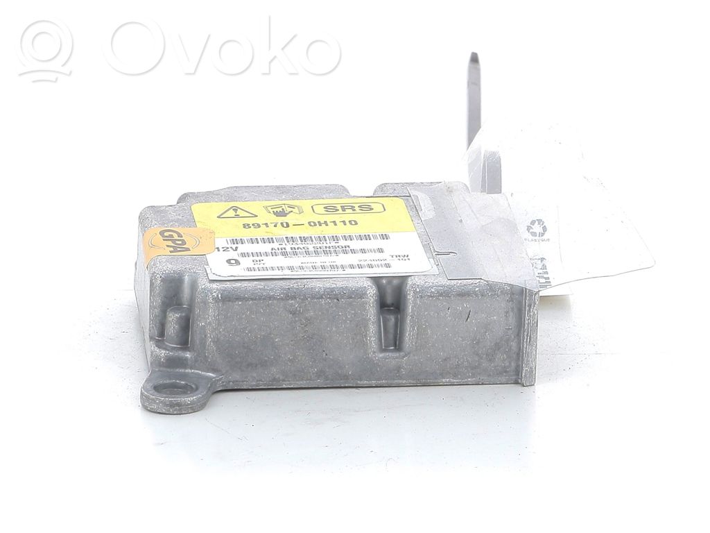 Toyota Aygo AB10 Airbag control unit/module 