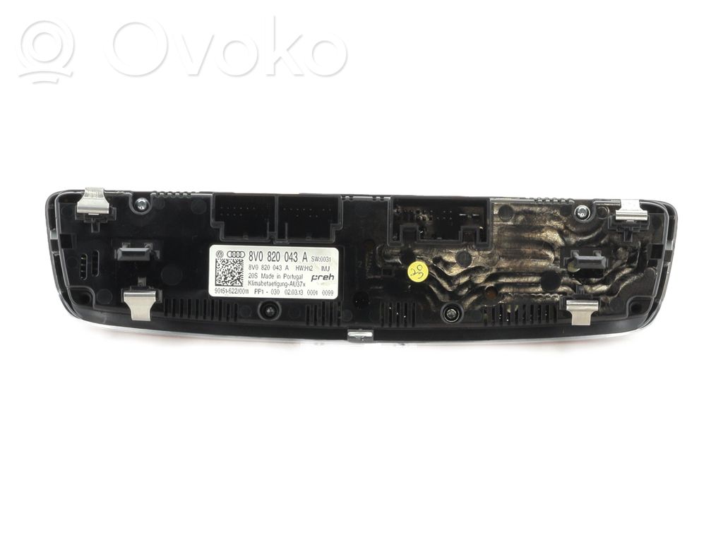 Audi A3 S3 8V Climate control unit 