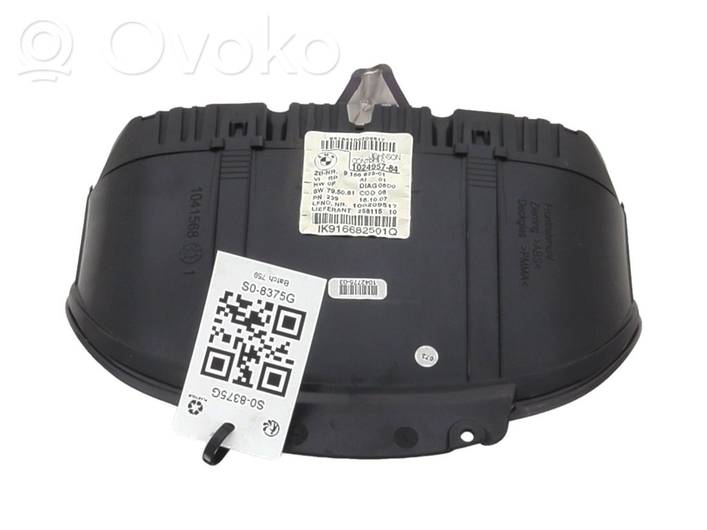 BMW 1 E82 E88 Speedometer (instrument cluster) 