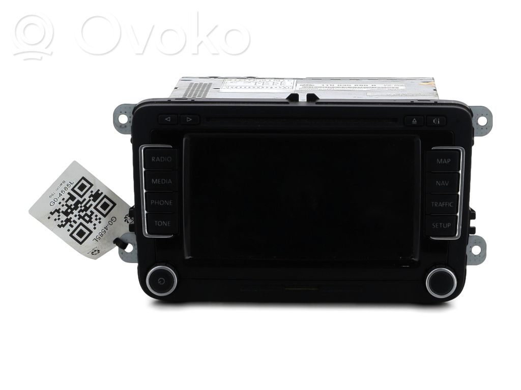 Volkswagen Eos Panel / Radioodtwarzacz CD/DVD/GPS 
