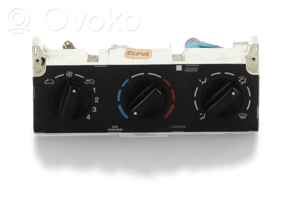 Citroen Berlingo Climate control unit 