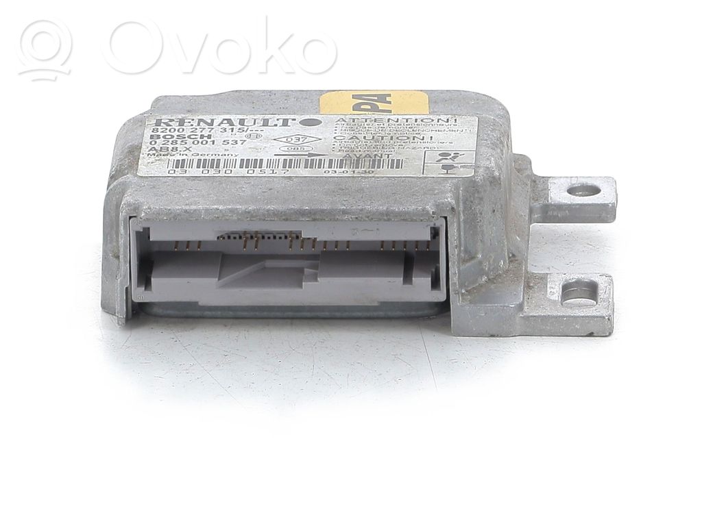 Airbag control unit/module   8200375763,V06271N
