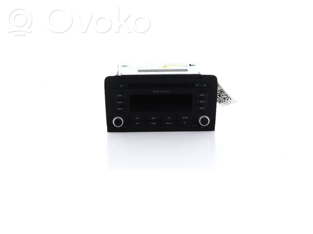 Audi A3 S3 A3 Sportback 8P Panel / Radioodtwarzacz CD/DVD/GPS 