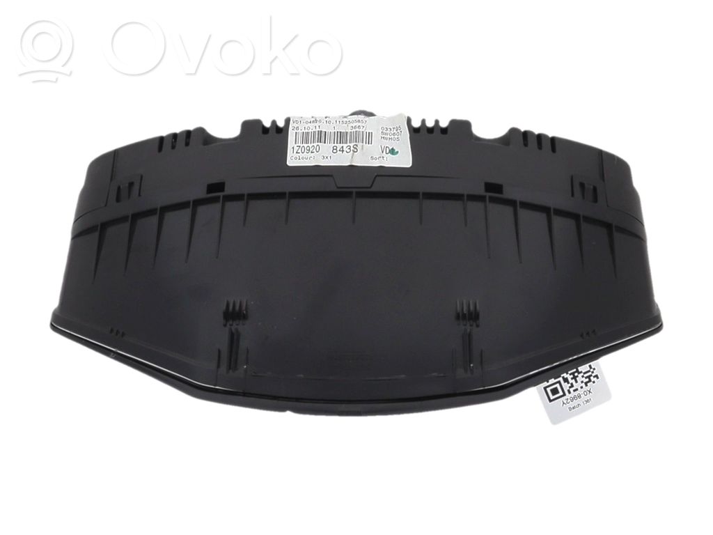 Skoda Octavia Mk2 (1Z) Geschwindigkeitsmesser Cockpit 