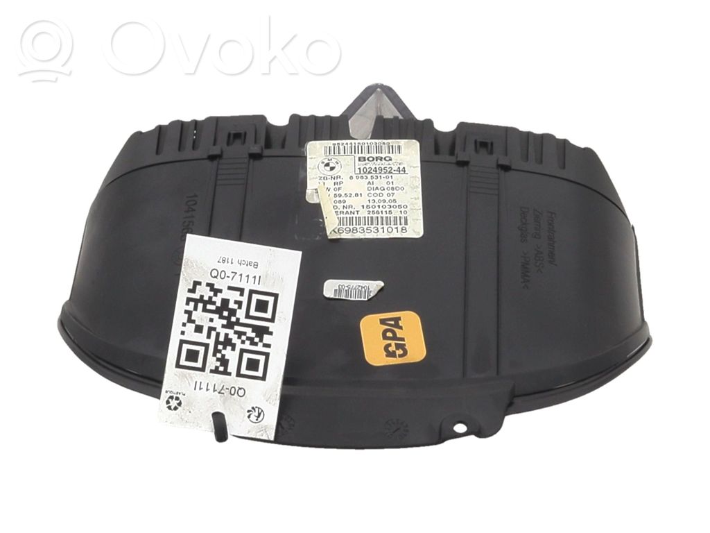 BMW 1 E81 E87 Tachimetro (quadro strumenti)