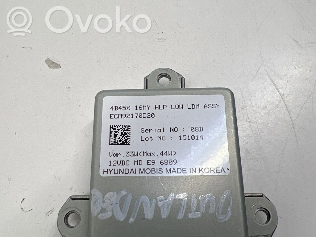 Mitsubishi Outlander Módulo de control de balasto LED 