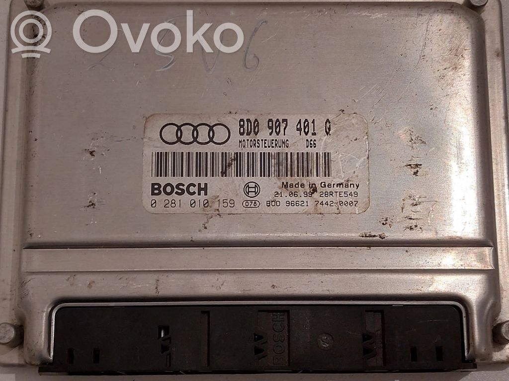 Engine control unit/module   28RTE549,0281010159,8D0907401Q