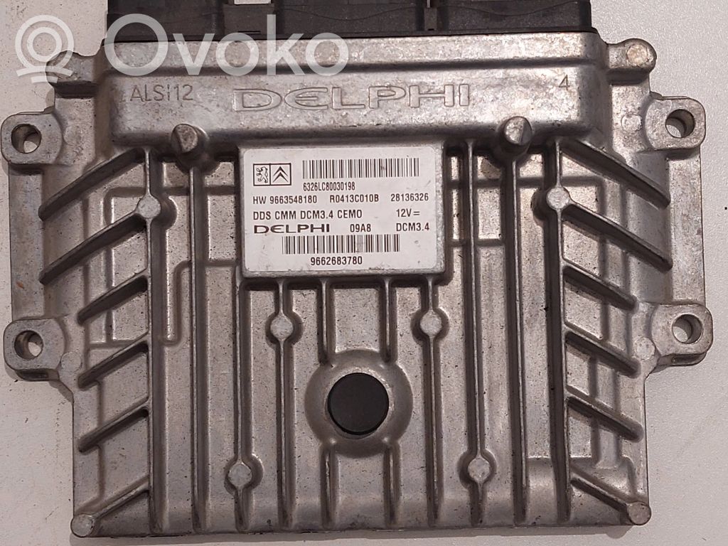 Citroen C5 Engine control unit/module 