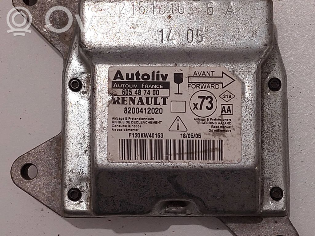 Renault Vel Satis Airbag control unit/module 