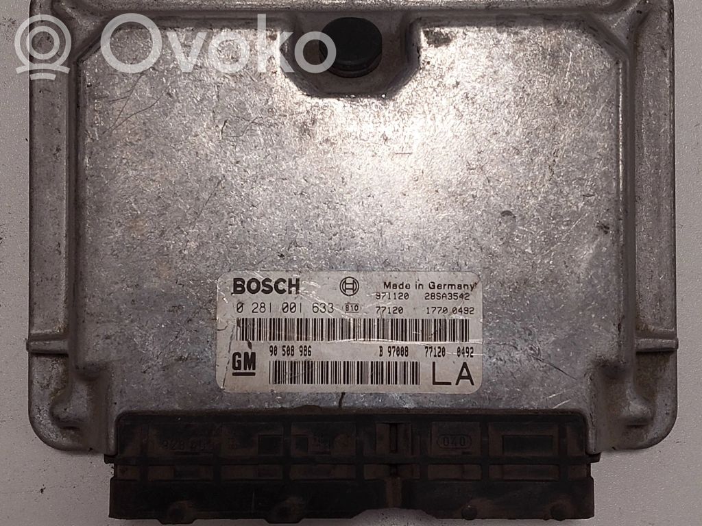Engine control unit/module   28SA3542,0281001633,90508986